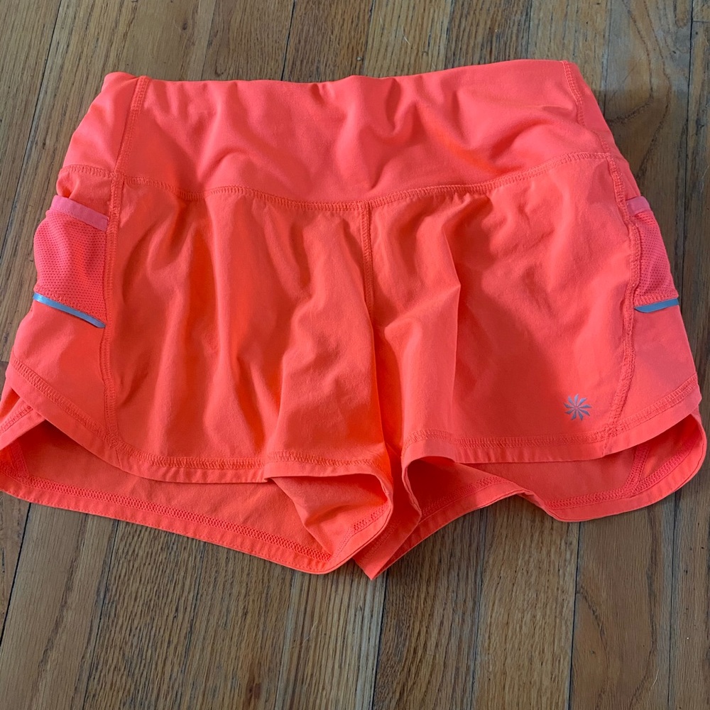 Athleta neon shorts XS